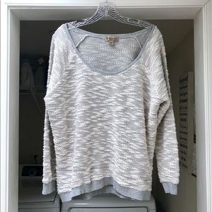 Nine West ‘Vintage America’ XL Grey Sweater